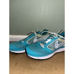 Nike Air Zoom Winflo Dove Grey Teal Running Shoes 684490-011 Women's Size 9.5
